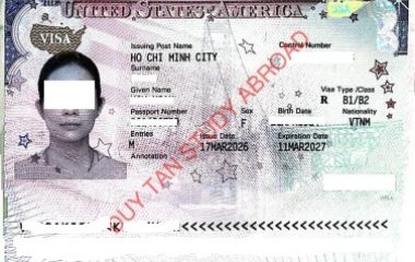 Chúc mừng visa du lịch Mỹ 2026 - Kiều Kim Ngân!