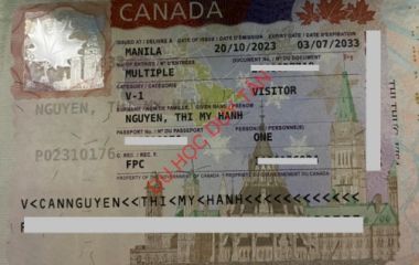 Visa du lịch Canada - Nguyễn Thị Mỹ Hạnh