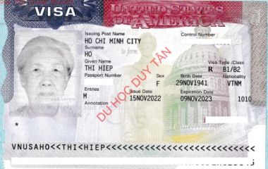 Visa du lịch Mỹ - Hồ Thị Hiệp