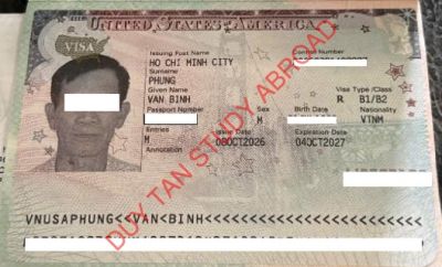 Chúc mừng visa du lịch Mỹ 2026 - Phùng Văn Bình!