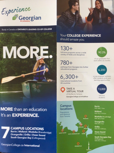 Georgian College: Trường Cao đẳng Ứng dụng dẫn đầu về cơ hội việc làm tại Canada