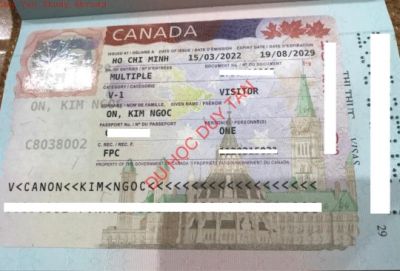 Visa du lịch Canada - Ôn Kim Ngọc