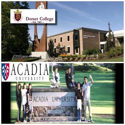 Du học Canada – chương trình chuyển tiếp giữa trường Cao đẳng Dorset (Dorset College) và Đại học Acadia (Acadia University)
