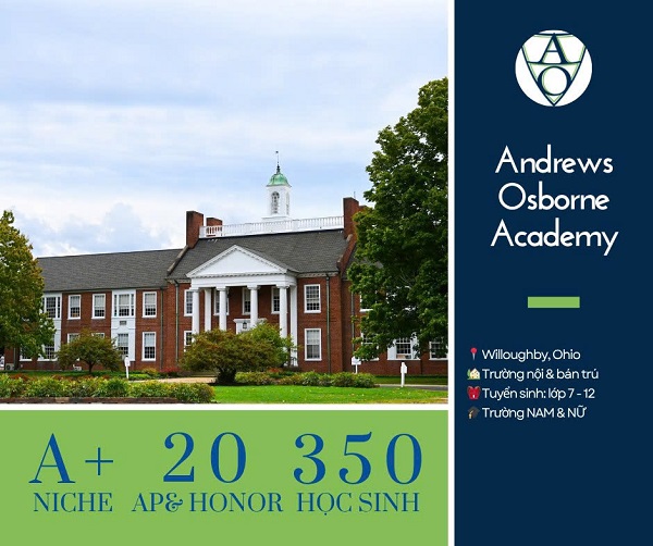 DU HỌC MỸ - ANDREWS OSBORNE ACADEMY, OH