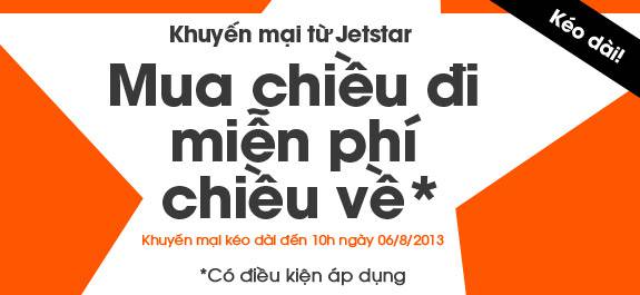 Kéo dài chương trình Khuyến mại từ Jetstar!