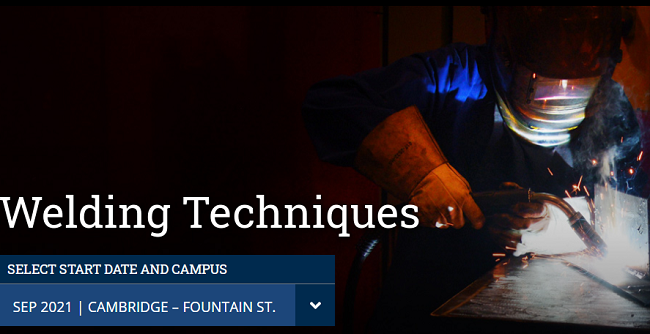 Kỹ thuật Hàn (Welding Techniques) tại Conestoga College