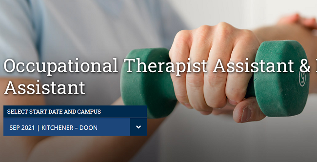 Occupational Therapist Assistant & Physiotherapist Assistant tại Conestoga College
