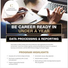 Xử lý và Báo cáo dữ liệu (Data Processing and Reporting) - Conestoga College